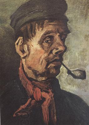 Vincent Van Gogh Head of a Peasant with a Pipe (nn040 China oil painting art